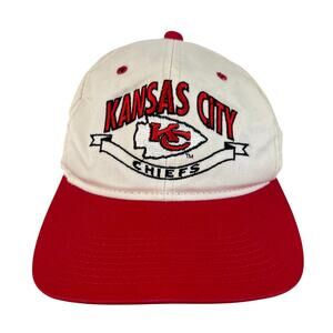 RARE NFL Vintage Kansas City Chiefs Football Drew Pearson Snapback Hat